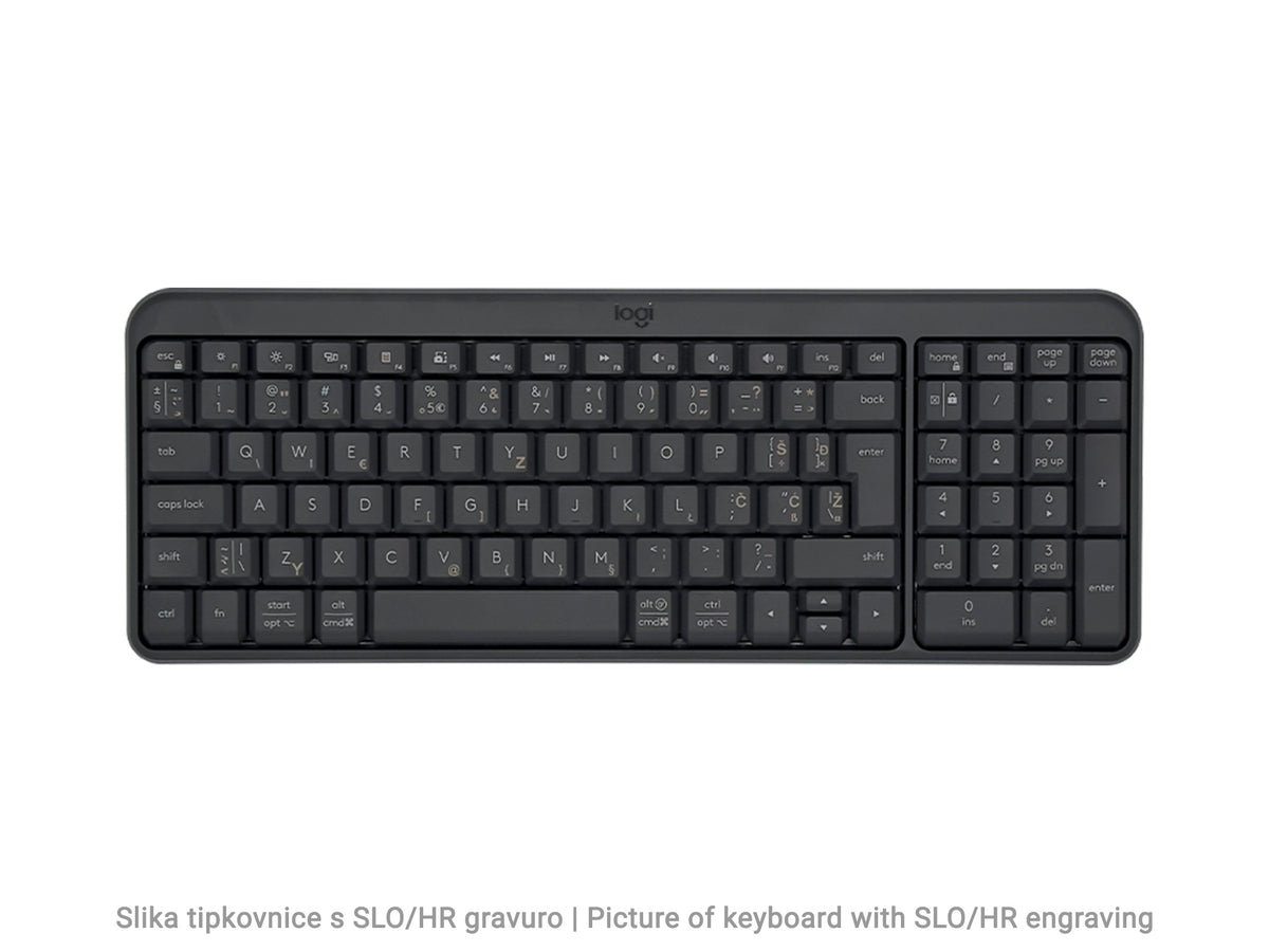 Tipkovnica in miška Logitech MK250, Bluetooth, SLO g.