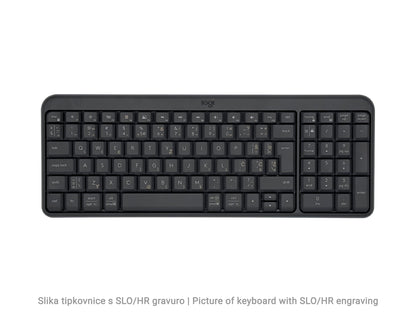 Tipkovnica in miška Logitech MK250, Bluetooth, SLO g.