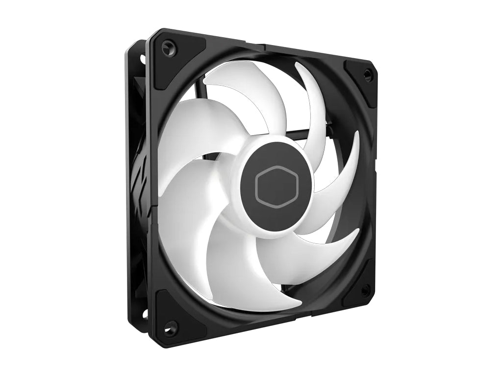 Ventilator za ohišje Cooler Master SickleFlow Edge 120 ARGB PWM 120mm, komplet 3 kom, črn