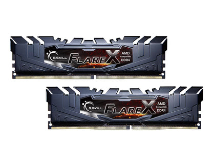 RAM DDR4 32GB Kit (2x 16) PC4-25600 3200MT/s CL16 1.35V, G.SKILL Flare X AMD