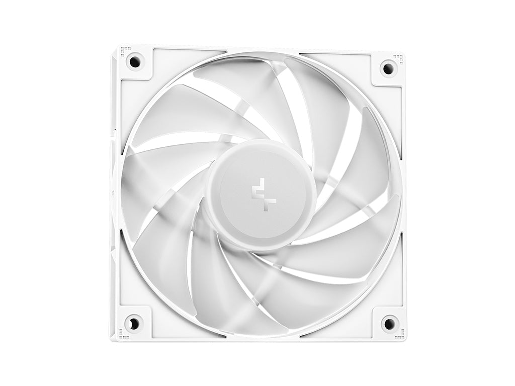Komplet za tekočinsko hlajenje AIO Liquid Cooler DeepCool LE240 WH V2, 240mm, ARGB, bel