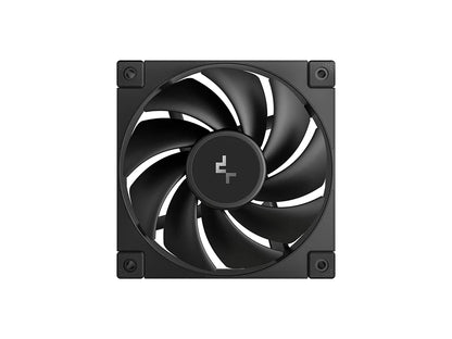 Ventilator za ohišje DeepCool FD12 PWM 120mm, črn