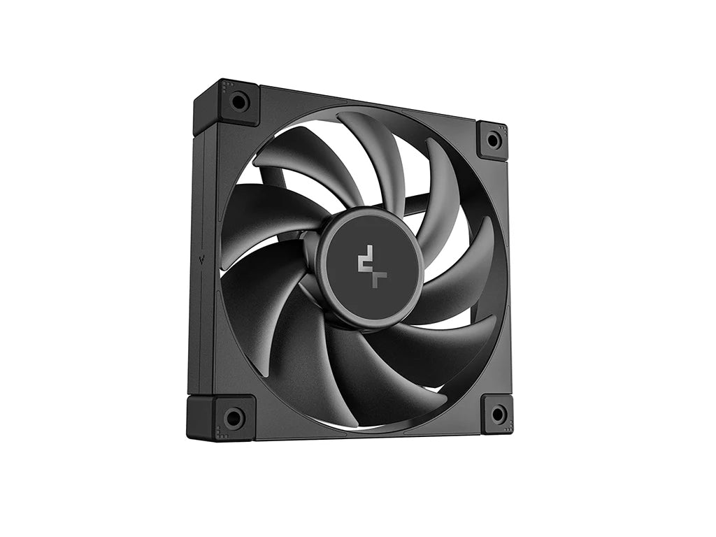 Ventilator za ohišje DeepCool FD12 PWM 120mm, črn
