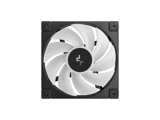 Ventilator za ohišje DeepCool FD12 ARGB PWM 120mm, črn