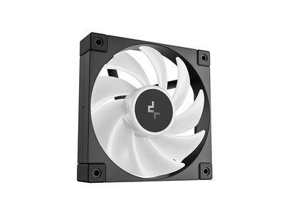 Ventilator za ohišje DeepCool FD12 (3 v 1) ARGB PWM 120mm, 3 Pack, črn