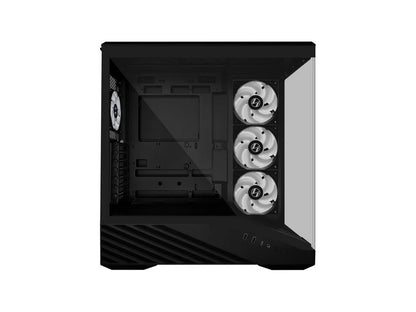 Računalniško ohišje Lian Li Vector V100, ATX, Midi-Tower, kaljeno steklo, črno