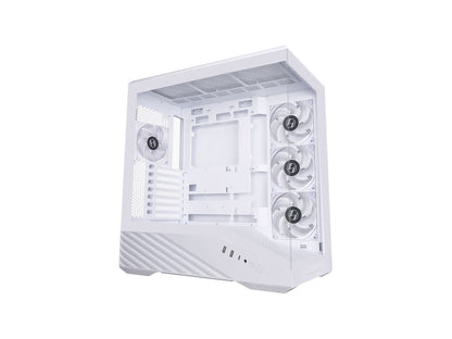 Računalniško ohišje Lian Li Vector V100, ATX, Midi-Tower, kaljeno steklo, belo