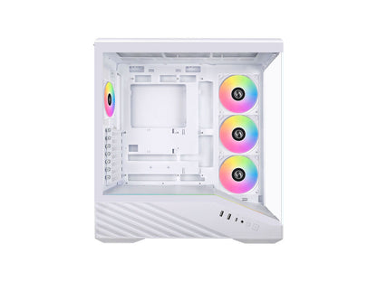 Računalniško ohišje Lian Li Vector V100, ATX, Midi-Tower, kaljeno steklo, belo