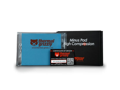 Termična blazinica Thermal Grizzly Minus Pad High Compression, 120x100x3 mm, 2 kosa