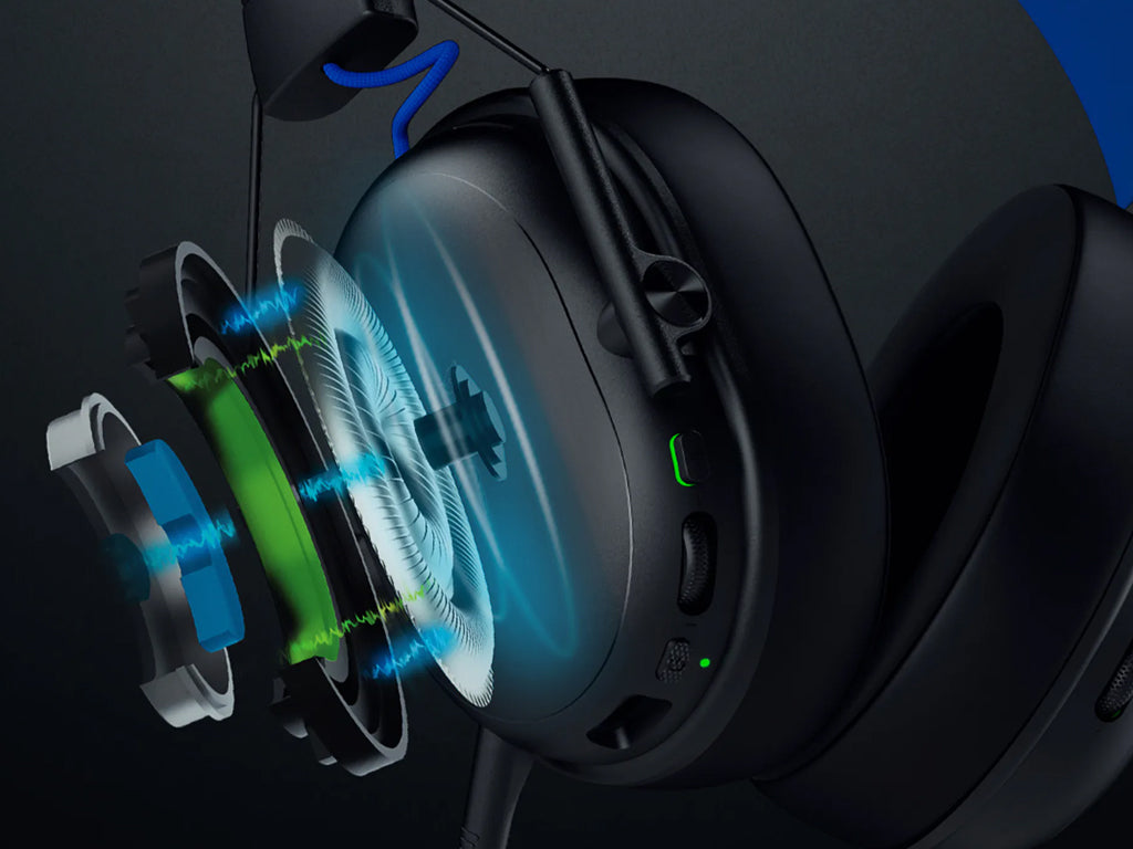 Slušalke Razer BlackShark V3 X HyperSpeed for PlayStation, črne