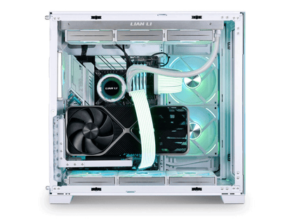Univerzalni vertikalni nosilec grafične kartice Lian Li, PCIe 4.0, bel