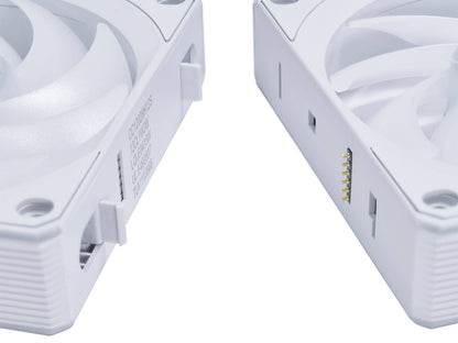 Ventilator za ohišje Lian Li UNI FAN CL Wireless 120 ARGB PWM 120mm, bel