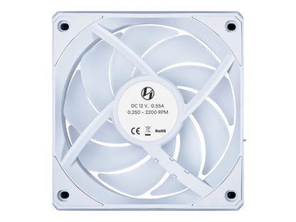 Ventilator za ohišje Lian Li UNI FAN CL Wireless 120 ARGB PWM 120mm, bel