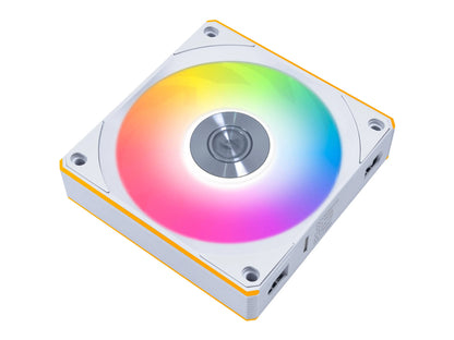 Ventilator za ohišje Lian Li UNI FAN CL Wireless 120 Reverse Blade ARGB PWM 120mm, bel