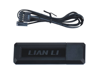 Ventilator za ohišje Lian Li UNI FAN CL Wireless 120 ARGB PWM 120mm, 3 Pack + kontroler, črn