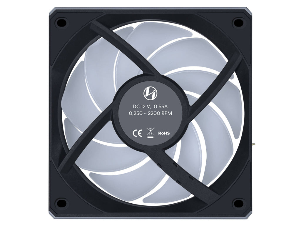 Ventilator za ohišje Lian Li UNI FAN CL Wireless 120 ARGB PWM 120mm, 3 Pack + kontroler, črn