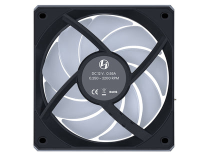 Ventilator za ohišje Lian Li UNI FAN CL Wireless 120 ARGB PWM 120mm, 3 Pack + kontroler, črn