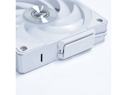 Ventilator za ohišje Lian Li UNI FAN CL Wireless 120 ARGB PWM 120mm, 3 Pack + kontroler, bel