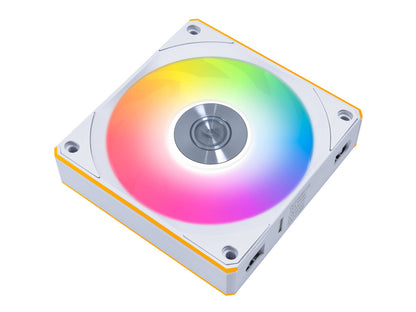 Ventilator za ohišje Lian Li UNI FAN CL Wireless 120 Reverse Blade ARGB PWM 120mm, 3 Pack+kontroler, bel