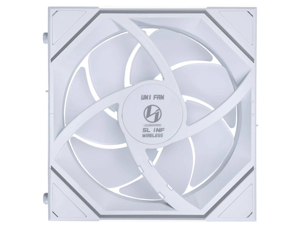 Ventilator za ohišje Lian Li UNI FAN SL-INF Wireless 120 ARGB PWM 120mm, bel