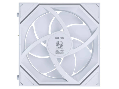 Ventilator za ohišje Lian Li UNI FAN SL-INF Wireless 120 ARGB PWM 120mm, bel