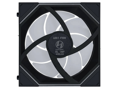 Ventilator za ohišje Lian Li UNI FAN SL-INF Wireless 120 Reverse Blade ARGB PWM 120mm, črn