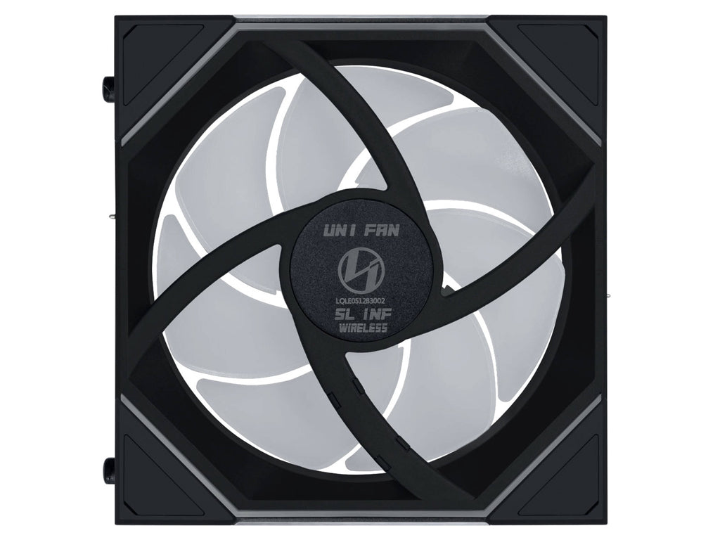 Ventilator za ohišje Lian Li UNI FAN SL-INF Wireless 120 ARGB PWM 120mm, 3 Pack+kontroler, črn