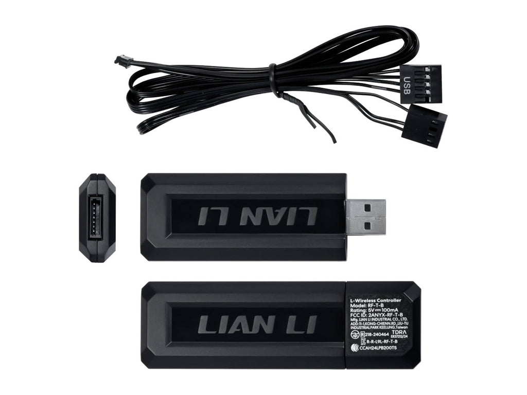 Ventilator za ohišje Lian Li UNI FAN SL-INF Wireless 120 ARGB PWM 120mm, 3 Pack+kontroler, črn