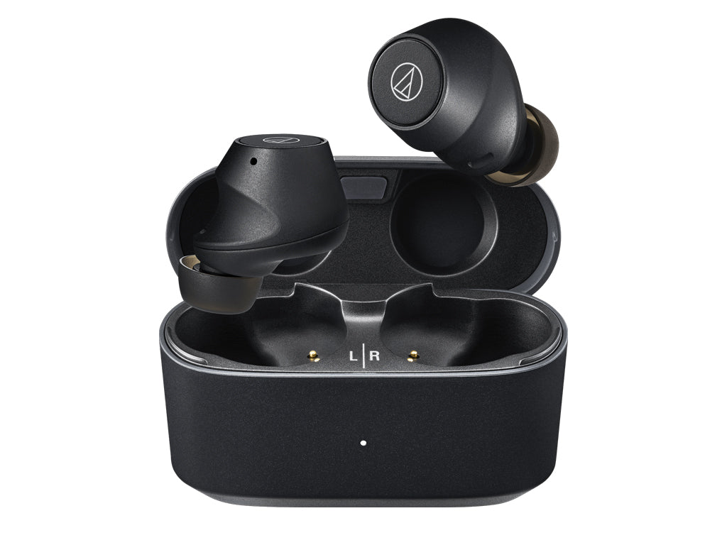 Slušalke Audio-Technica ATH-CKS30TW+ True Wireless In-Ear, črne