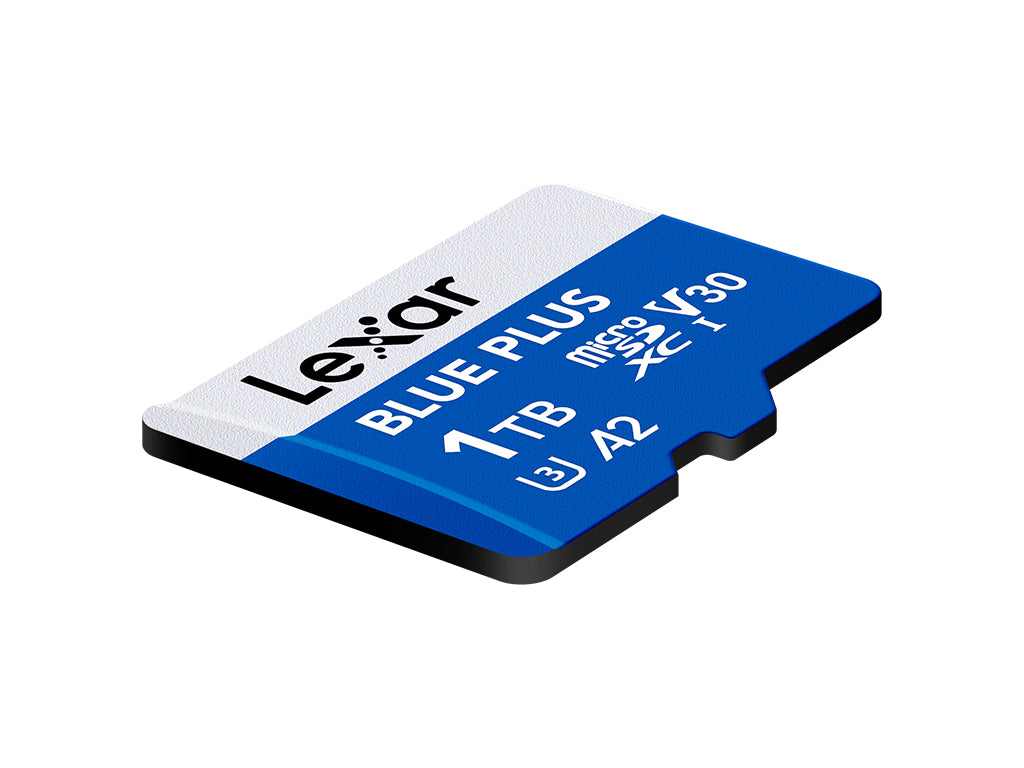 Spominska kartica Lexar BLUE PLUS, Micro SDXC, 1TB, 170MB/s, U3, V30, A2, UHS-I, z adapterjem