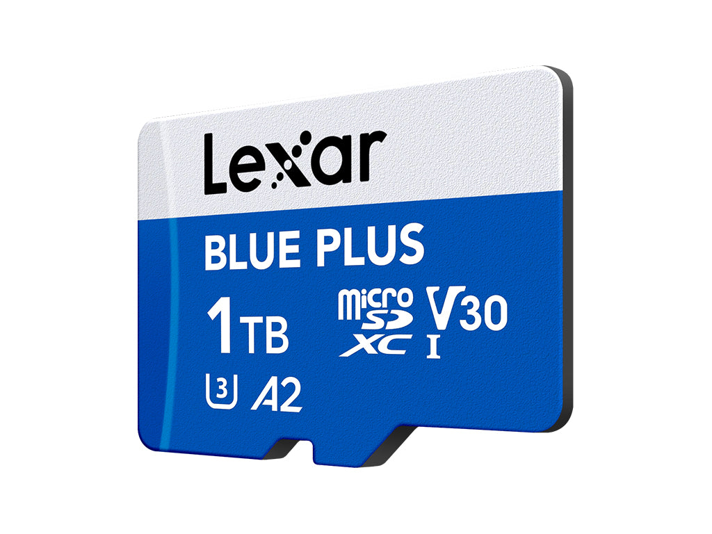 Spominska kartica Lexar BLUE PLUS, Micro SDXC, 1TB, 170MB/s, U3, V30, A2, UHS-I, z adapterjem