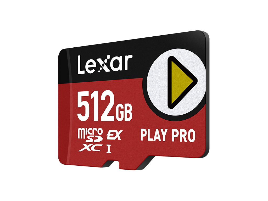 Spominska kartica Lexar PLAY PRO, Micro SDXC Express 7.1, 512GB, 900MB/s, V30