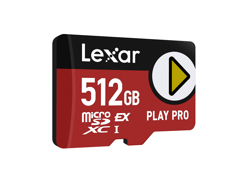 Spominska kartica Lexar PLAY PRO, Micro SDXC Express 7.1, 512GB, 900MB/s, V30