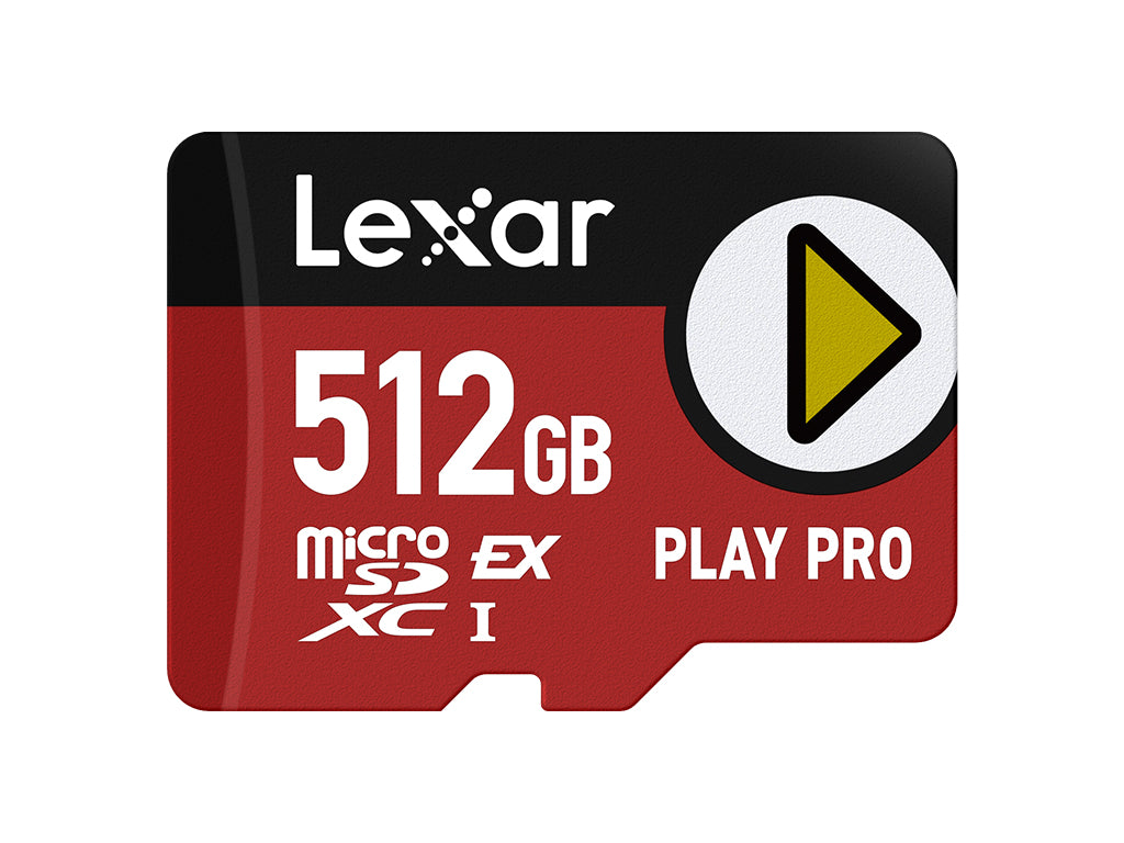 Spominska kartica Lexar PLAY PRO, Micro SDXC Express 7.1, 512GB, 900MB/s, V30