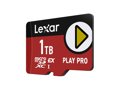 Spominska kartica Lexar PLAY PRO, Micro SDXC Express 7.1, 1TB, 900MB/s, V30