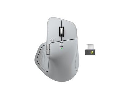 Miška Logitech MX Master 4, Wireless, siva