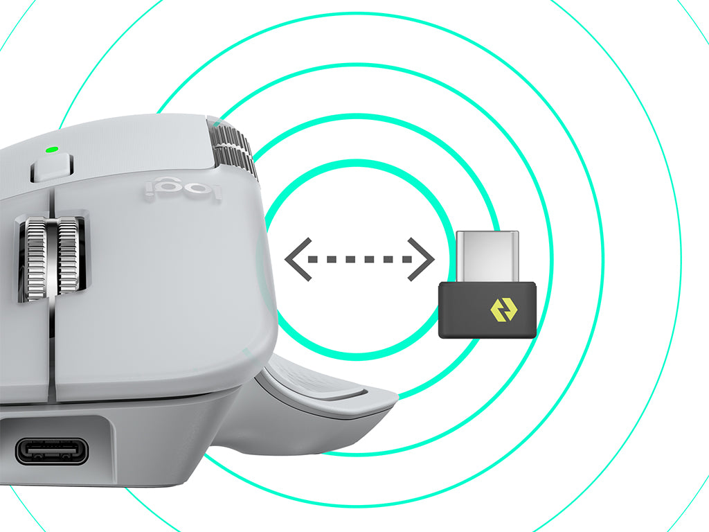 Miška Logitech MX Master 4, Wireless, siva