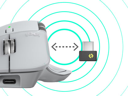 Miška Logitech MX Master 4, Wireless, siva