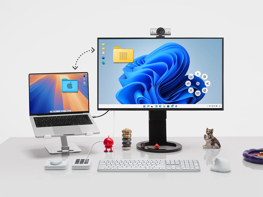 Miška Logitech MX Master 4, Wireless, siva