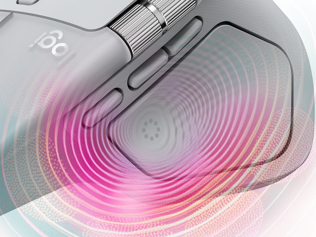 Miška Logitech MX Master 4, Wireless, siva