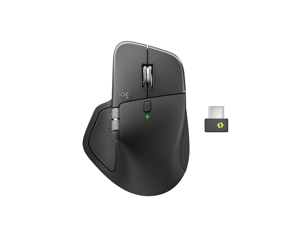 Miška Logitech MX Master 4, Wireless, grafitna
