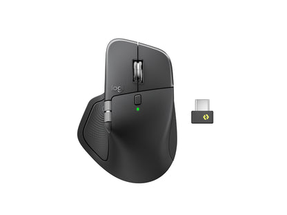 Miška Logitech MX Master 4, Wireless, grafitna