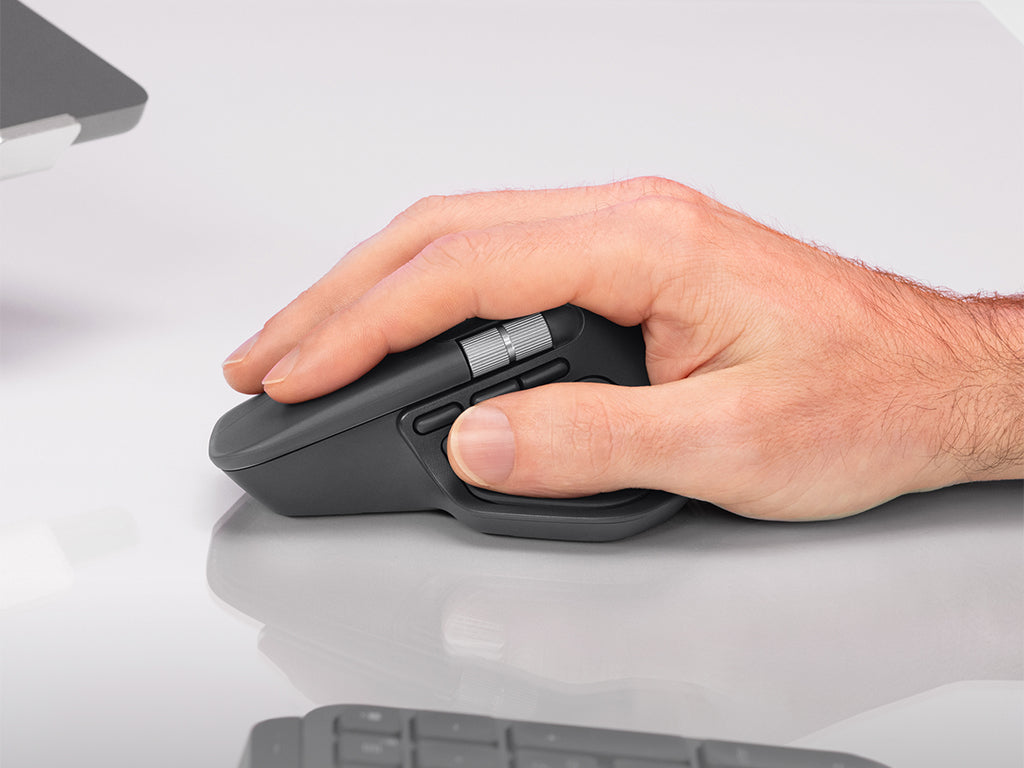 Miška Logitech MX Master 4, Wireless, grafitna