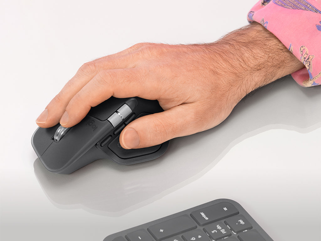 Miška Logitech MX Master 4, Wireless, grafitna