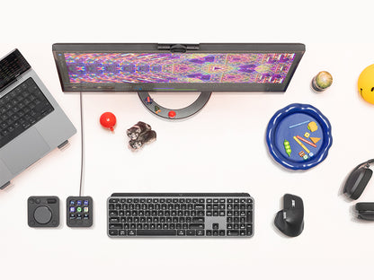 Miška Logitech MX Master 4, Wireless, grafitna