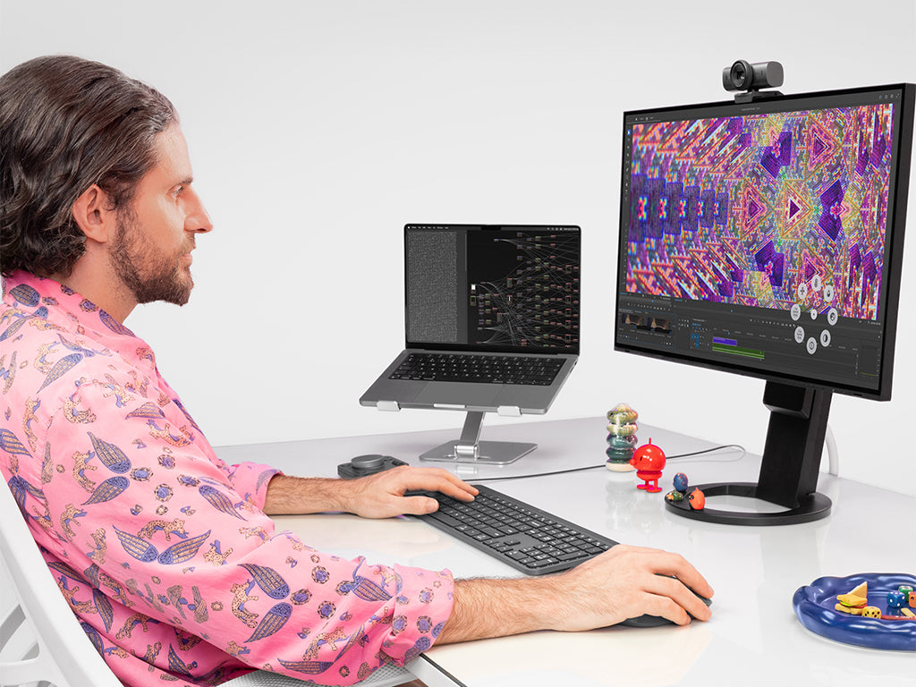 Miška Logitech MX Master 4, Wireless, grafitna