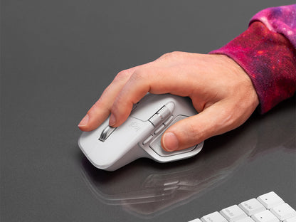 Miška Logitech MX Master 4 for Mac, Wireless, bela
