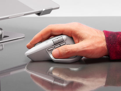 Miška Logitech MX Master 4 for Mac, Wireless, bela