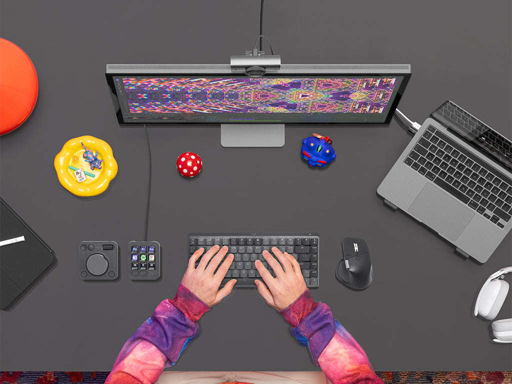 Miška Logitech MX Master 4 for Mac, Wireless, Space črna