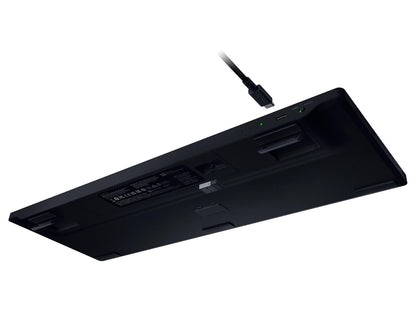 Tipkovnica Razer BlackWidow V4 Low-profile HyperSpeed, Rumena stikala, US SLO g.